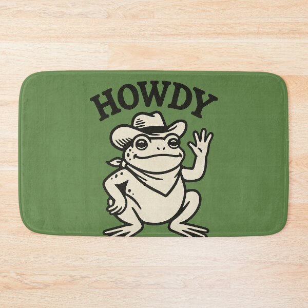Item preview, Howdy Cowboy Frog designed and sold by FrictionMaxxing.