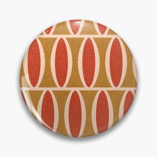 Item preview, Mid Century Modern Geometric Oval Pattern 966 designed and sold by tonymagnerart.