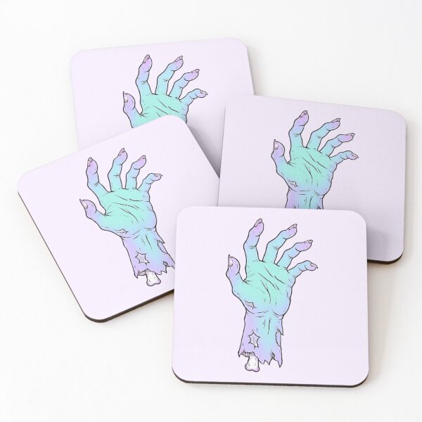 Item preview, Halloween zombie hand pastel goth aesthetic  designed and sold by FatBirdie.