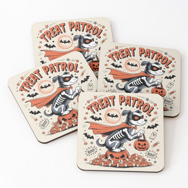 Item preview, Spooky Hero Dog – Treat Patrol Halloween Design designed and sold by lalasine.story.