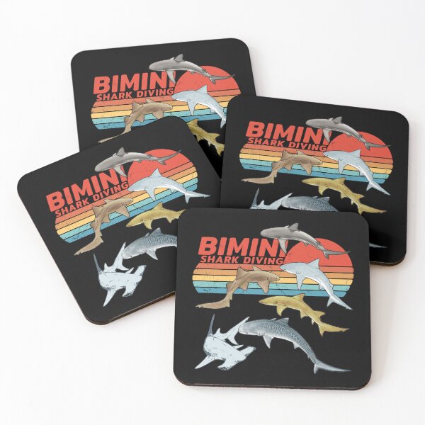 Item preview, Shark species Bimini Bahamas designed and sold by NicGrayGraphic.