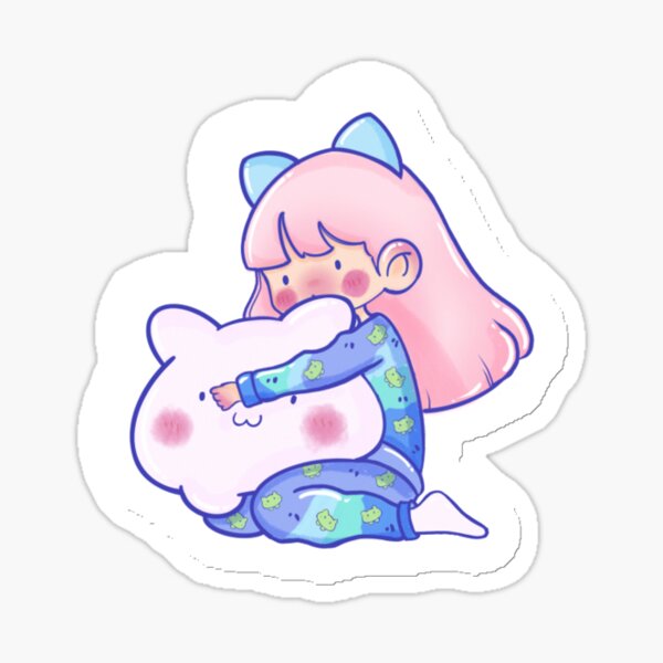 Item preview, Hug Girl – Cute Character with a Friend designed and sold by RachelsArtsStudio.