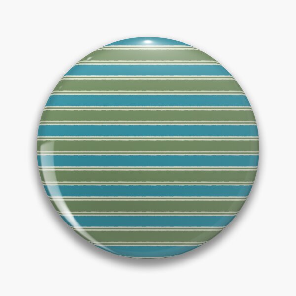 Item preview, Cottage Stripes Eclectic Pattern in Green and Blue designed and sold by kierkegaard.