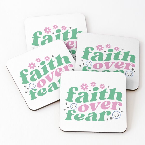 Item preview, Faith Over Fear – Inspirational Quote designed and sold by artcultreone.