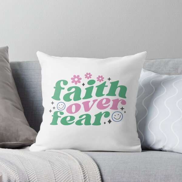 Item preview, Faith Over Fear – Inspirational Quote designed and sold by artcultreone.