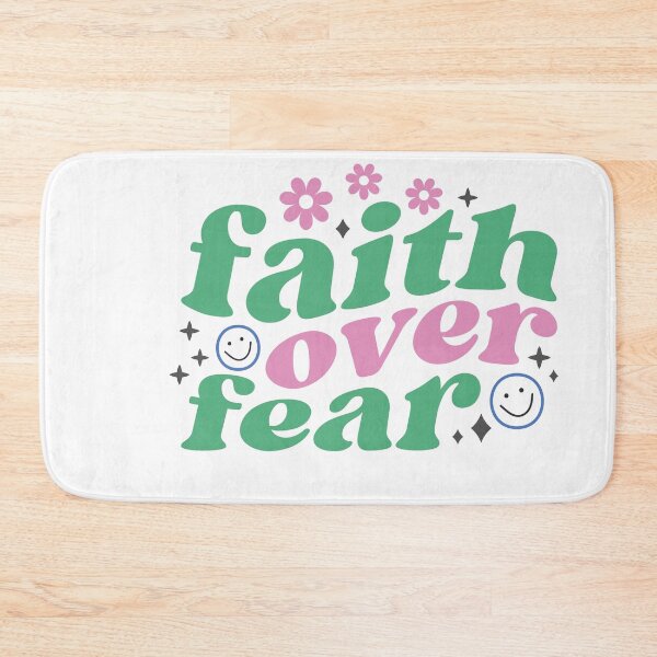 Item preview, Faith Over Fear – Inspirational Quote designed and sold by artcultreone.