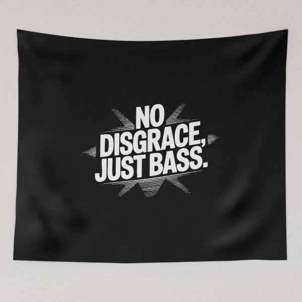 Item preview, No Disgrace Just Bass designed and sold by jodotodesign.