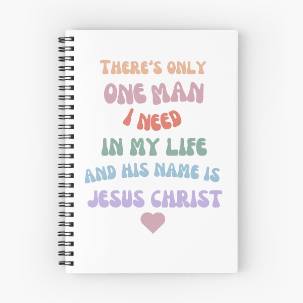 Item preview, Rainbow lettering inspirational Jesus quote designed and sold by CockroachEve.