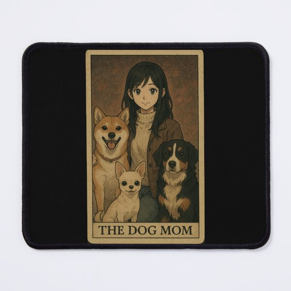 Item preview, The Dog Mom Tarot card designed and sold by LokiTheGrimm.