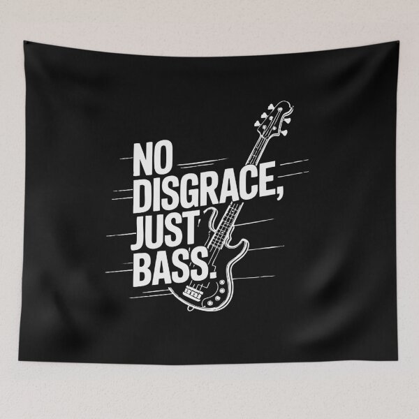 Item preview, No Disgrace Just Bass designed and sold by jodotodesign.