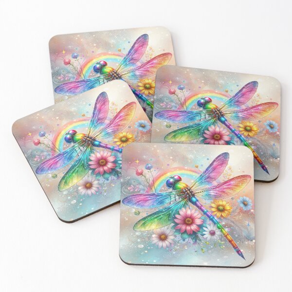 Item preview, Enchanted Dragonfly – Wings of Magic and Color designed and sold by MysticOzzy.