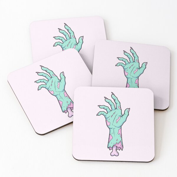 Item preview, Halloween zombie hand pastel goth aesthetic  designed and sold by FatBirdie.