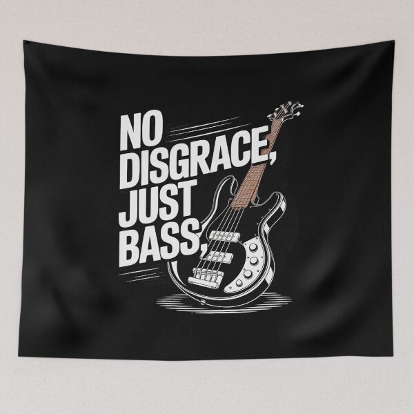 Item preview, No Disgrace Just Bass designed and sold by jodotodesign.