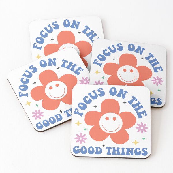 Item preview, Focus On The Good Things – Positive Mindset Quote designed and sold by artcultreone.