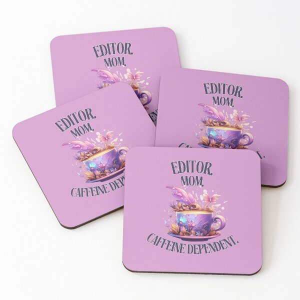 Item preview, Editor. Mom. Caffeine Dependent. designed and sold by jkleditor.