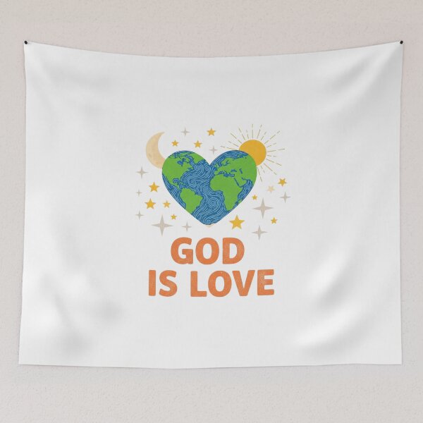 Item preview, God Is Love  designed and sold by Faithloveshop.