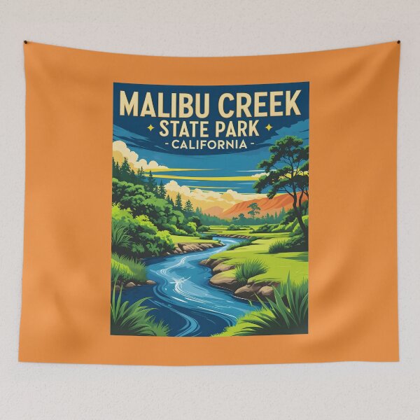 Item preview, Malibu Creek State Park - California designed and sold by GoodOldVintage.