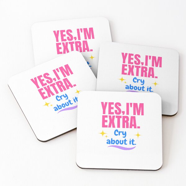 Item preview, Yes, I’m Extra. Cry About It. – Bold Sassy Quote Design designed and sold by KalthumMama.