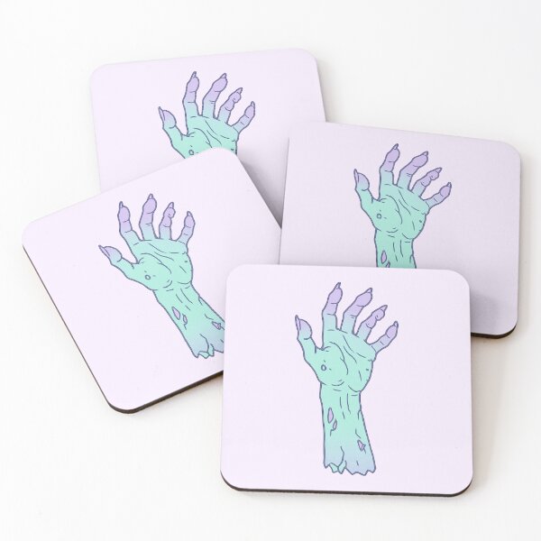 Item preview, Halloween zombie hand pastel goth aesthetic  designed and sold by FatBirdie.