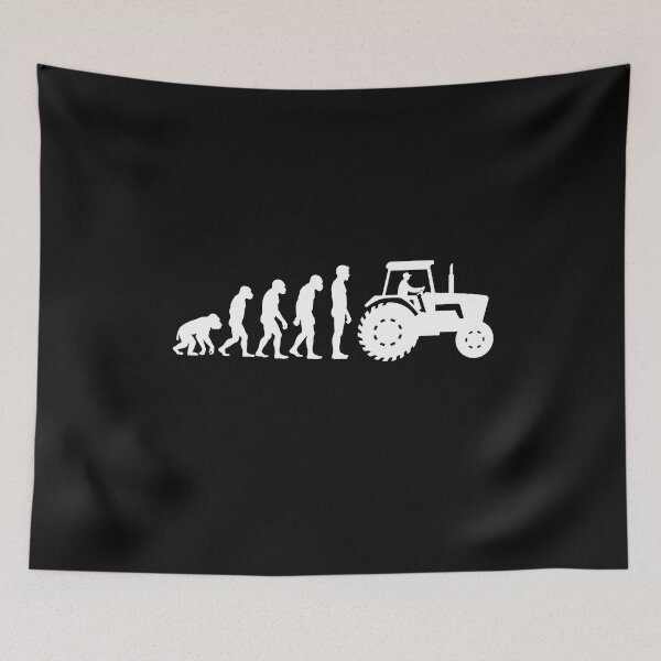 Item preview, Retro Evolution Tractor Farmer Farming designed and sold by SOUFIANE1991.