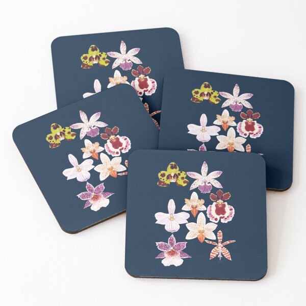 Item preview, ORCHIDACEAE 2-maroon designed and sold by BEATRIZ ABAITUA.