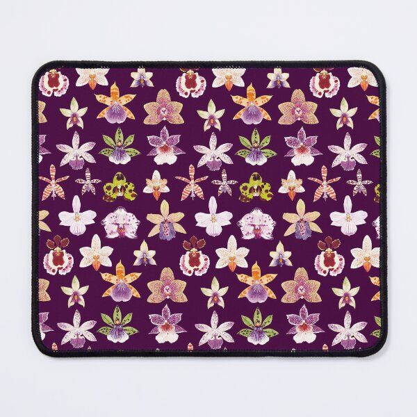 Item preview, ORCHIDACEAE 2-maroon designed and sold by BEATRIZ ABAITUA.