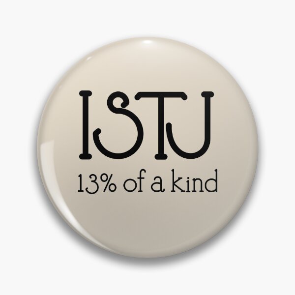 Item preview, ISTJ 11% of A Kind | MBTI Personality Type | Reliable Realist Quote Sticker  designed and sold by MysticMagpie.