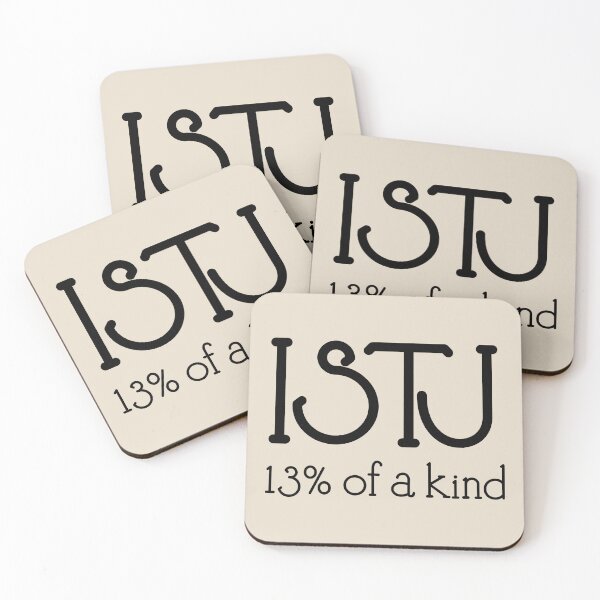 Item preview, ISTJ 11% of A Kind | MBTI Personality Type | Reliable Realist Quote Sticker  designed and sold by MysticMagpie.