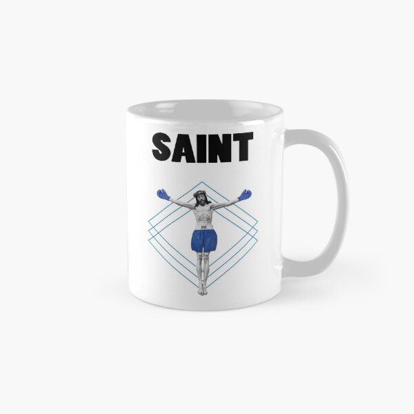 Item preview, Boxing Saints Blue box font logo designed and sold by YellowMagicJP.