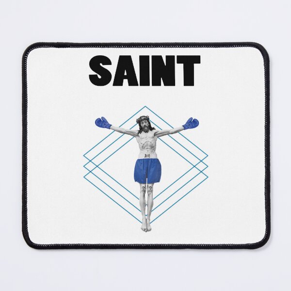 Item preview, Boxing Saints Blue box font logo designed and sold by YellowMagicJP.