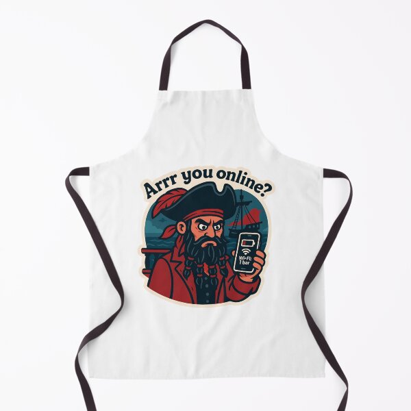 Item preview, Arrr You Online? – Pirate Humor designed and sold by Cheerioza.