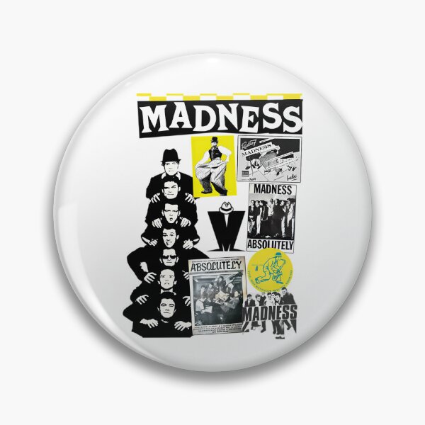 Item preview, Absolutelys The Madnesss Retro Band Gift For Fans designed and sold by Amlobderhm.