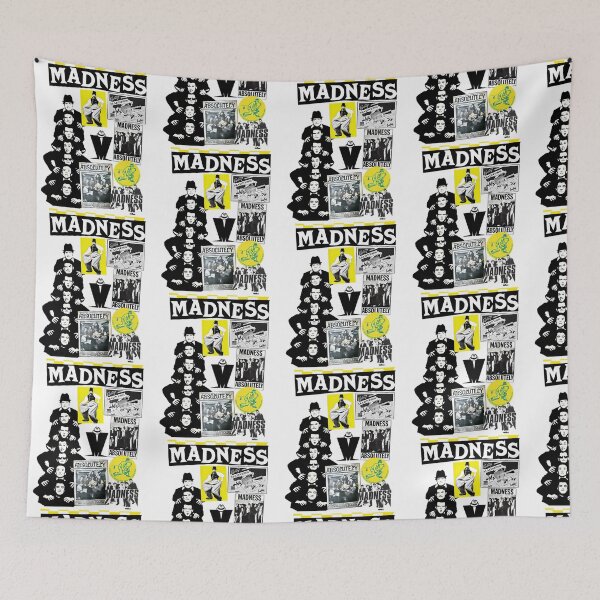 Item preview, Absolutelys The Madnesss Retro Band Gift For Fans designed and sold by Amlobderhm.