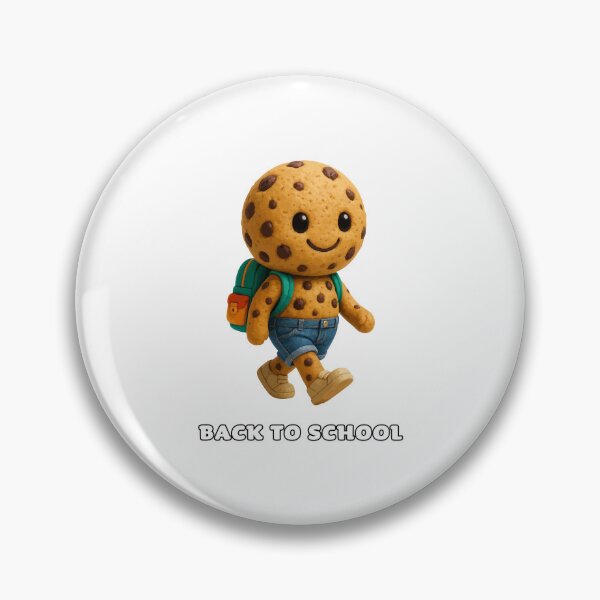Item preview, Cute Cookie Character – Back to School Fun Design designed and sold by beerkee.
