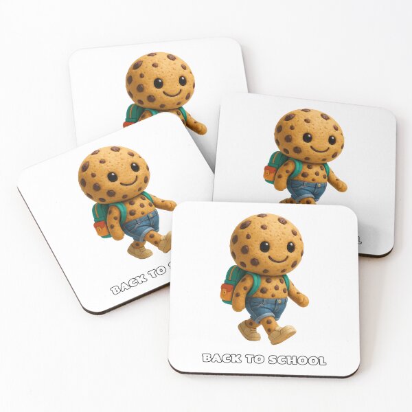 Item preview, Cute Cookie Character – Back to School Fun Design designed and sold by beerkee.
