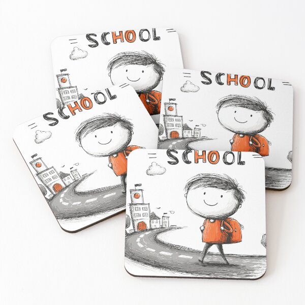 Item preview, Cute School Kid – Hand Drawn Back to School Illustration designed and sold by PhotoRK.