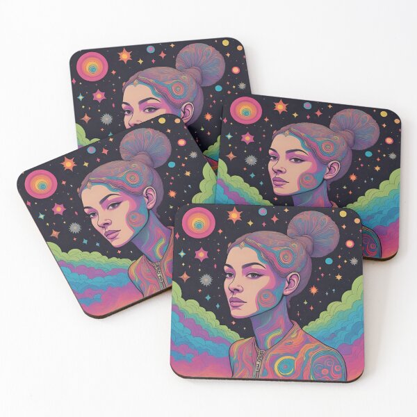 Item preview, Psychedelic Astral Plane Sunset   designed and sold by Post Haste Art.
