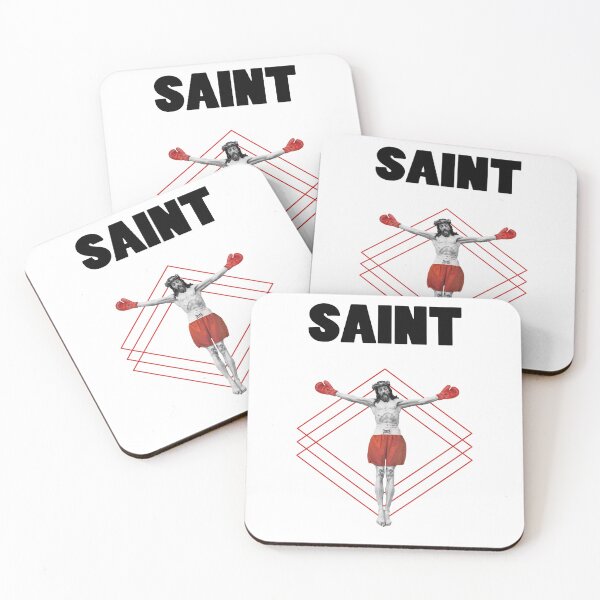Item preview, Boxing Saints Red box font logo designed and sold by YellowMagicJP.