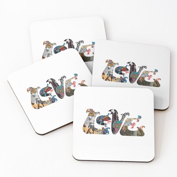Item preview, Arthurs Lee And Love Logo Collage designed and sold by Amlobderhm.