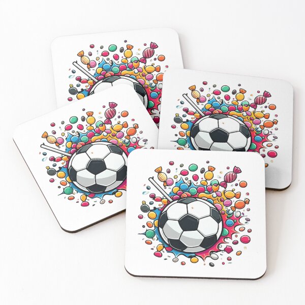 Item preview, Colorful Candy Explosion Football Design  designed and sold by PrintBreeze.