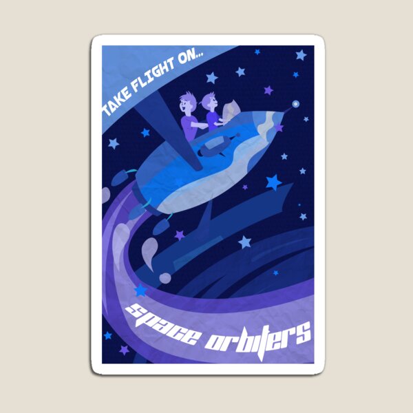 Space Orbiters Magnet