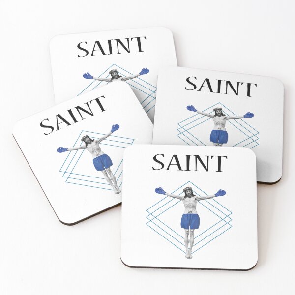 Item preview, Boxing Saints Blue City font logo designed and sold by YellowMagicJP.