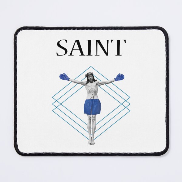 Item preview, Boxing Saints Blue City font logo designed and sold by YellowMagicJP.