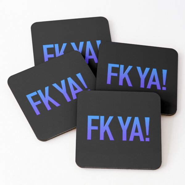 Item preview, Fk Ya!, Blue designed and sold by Memes N Lore .