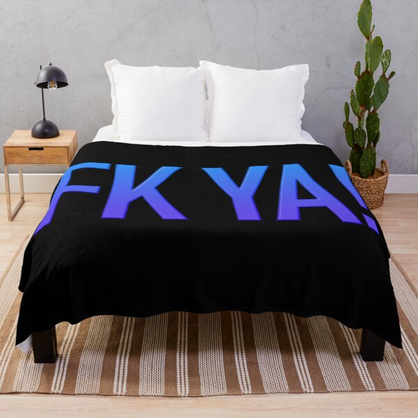 Item preview, Fk Ya!, Blue designed and sold by Memes N Lore .