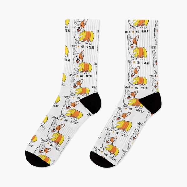 Item preview, Candy Corn Colored Corgi Halloween Design designed and sold by zoughlal.