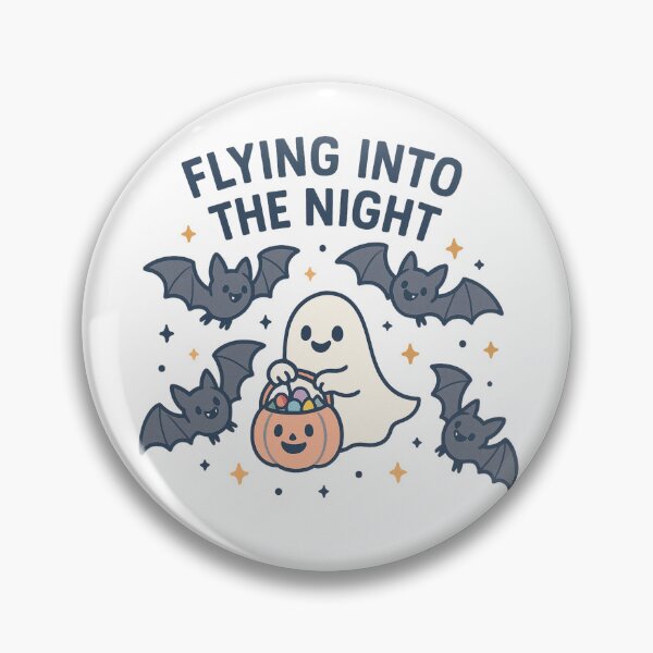Item preview, Playful Bats Flying in Circle with Stars T-Shirt - Halloween Bat Design designed and sold by PrintCreations9.