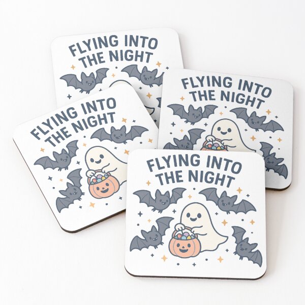 Item preview, Playful Bats Flying in Circle with Stars T-Shirt - Halloween Bat Design designed and sold by PrintCreations9.