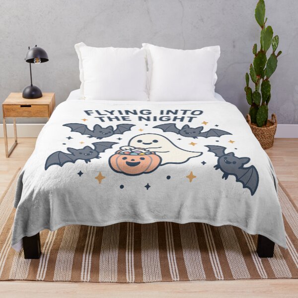 Item preview, Playful Bats Flying in Circle with Stars T-Shirt - Halloween Bat Design designed and sold by PrintCreations9.