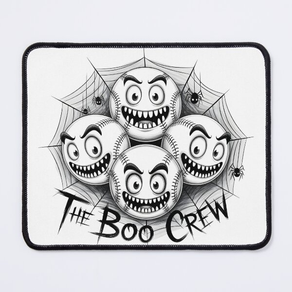 Item preview, baseball ball the boo crew. designed and sold by martindesignden.